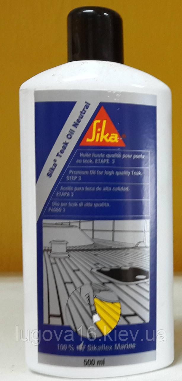 Тикова олія Sika Teak Oil Neutral / 500 мл, фото 1