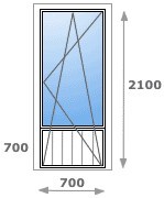 Купити балконні пластикові двері Ірпінь. Металопластикові балконні двері Rehau Ірпінь