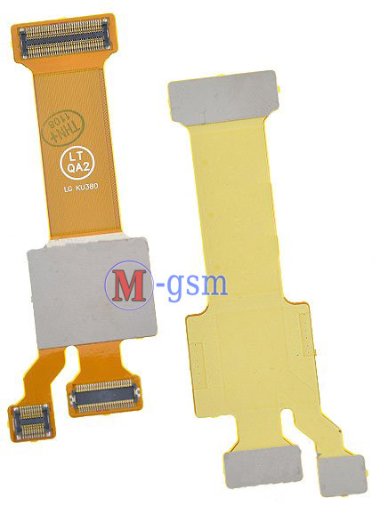 Шлейф LG KU380 з конекторами