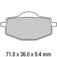 Комплект гальмівних колодок Ferodo Platinum FDB383P, фото 1