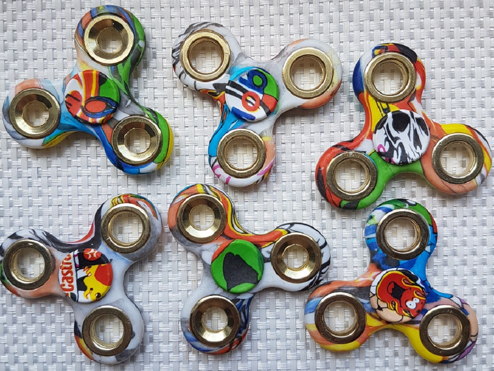 Вертушка Спінер керамічний Finger spinner fidget Антистрес СПІНЕР