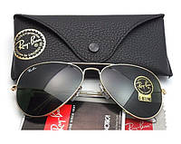 Мужские солнцезащитные очки в стиле RAY BAN aviator 3025 (L0205) Lux