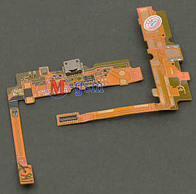 Шлейф LG D320 Optimus L70, D321, MS323 with charge connector and components
