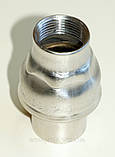 Клапан зворотний нержавіючий різьбовий GENEBRE тип 2440 AISI304 Ду20 Ру16, фото 5