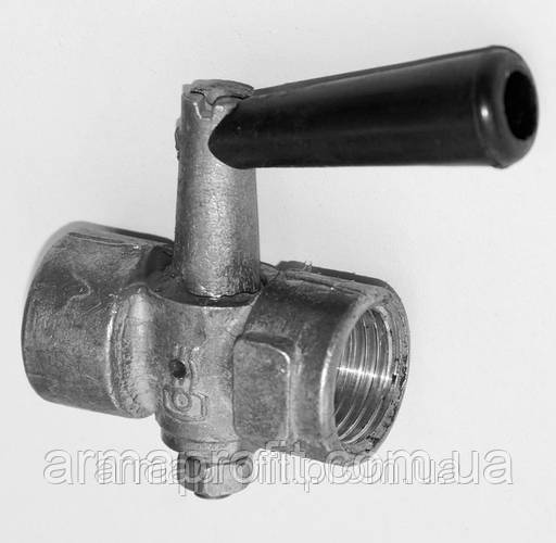 Купить Кран трехходовой 11б18бк под манометр точеный с ручкой М20х1,5 ...