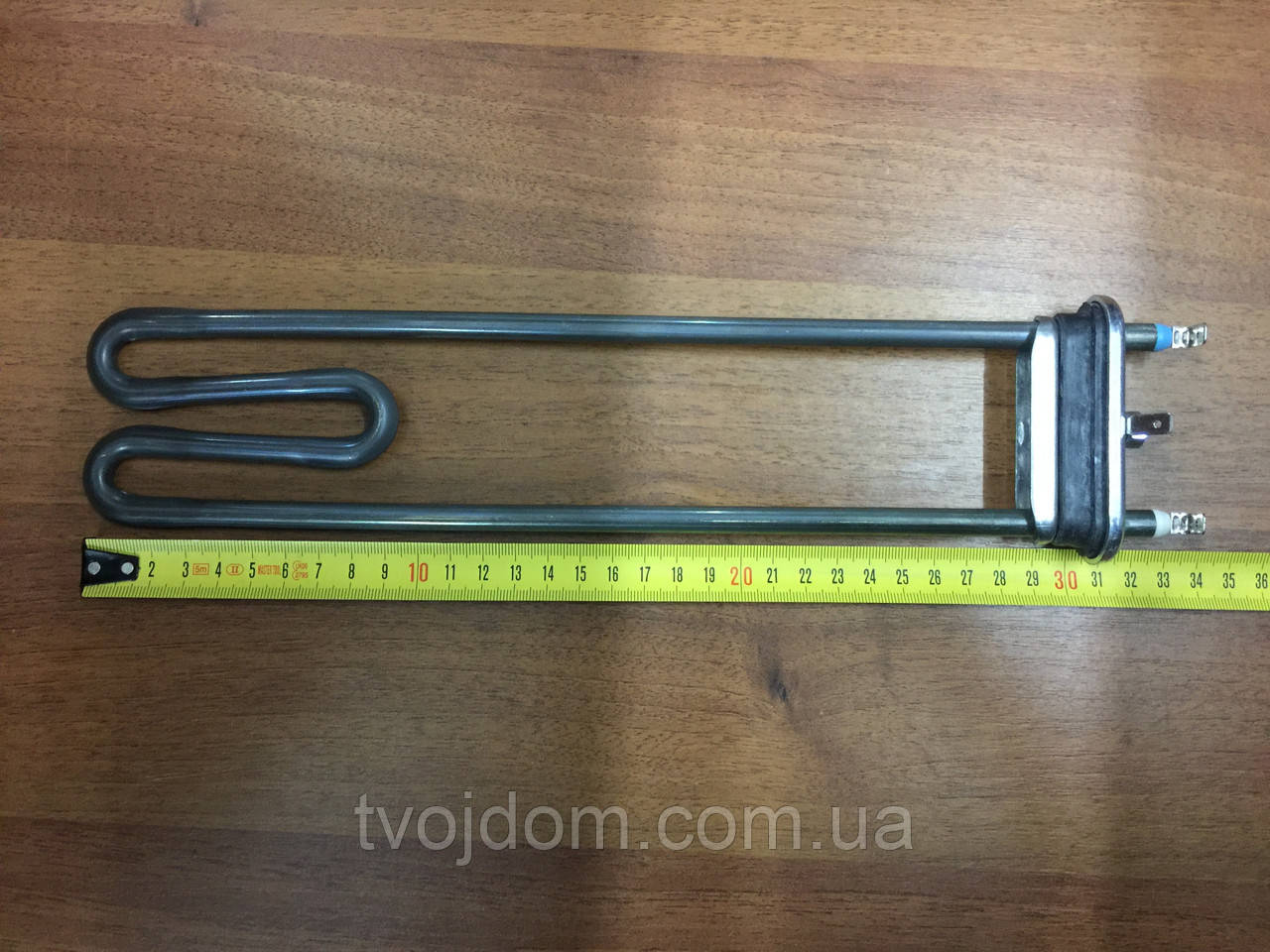 Тен 1900W HTR000AC Beko,220V,305 mm, з бортом coreA 2703370100