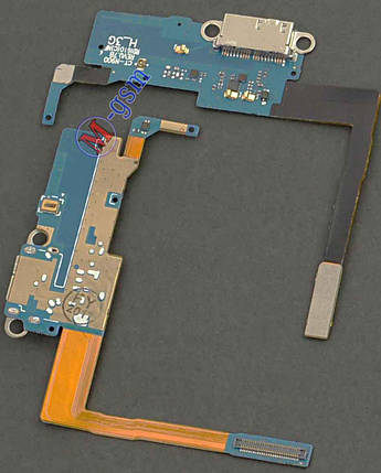 Шлейф Samsung N9000 Note 3, N900 with charge and components, фото 1
