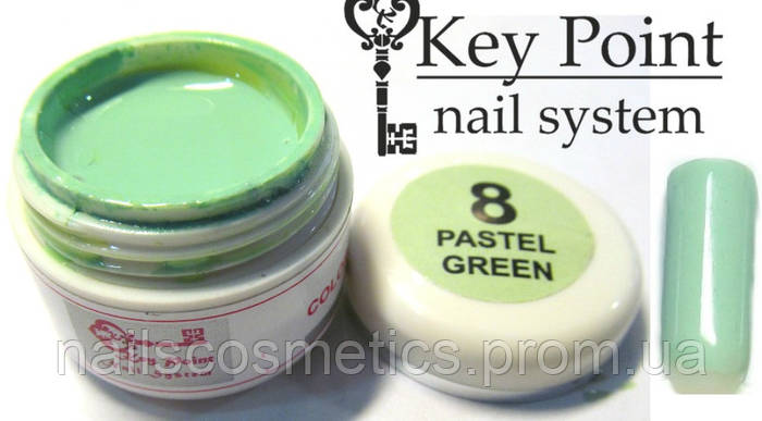 №08 Pastel green гель-краска, цена 30 грн — Prom.ua (ID#323445905)