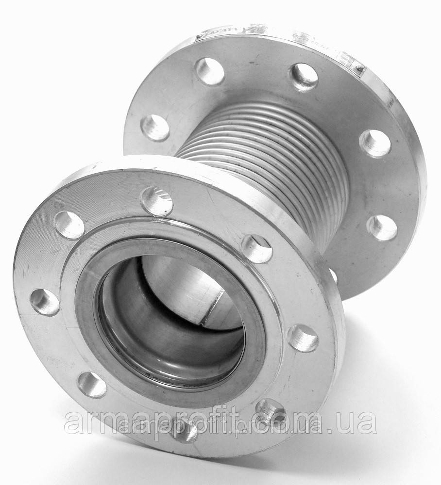 Компенсатор осьовий фланцевий з внутрішньою вставкою 150x60 AYVAZ Ру16