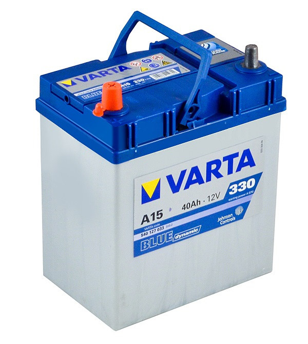 Автомобільний акумулятор VARTA 40 А Варта 40 Ампер 540 127 033