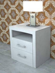 Тумба приліжкова в м'якій оббивці Ріанна