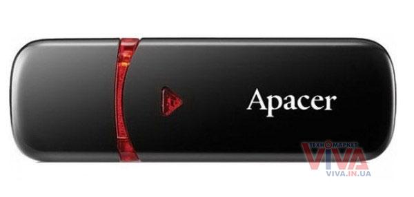 USB флешка Apacer AH333 32 Gb Black - фото 2 - id-p563881523