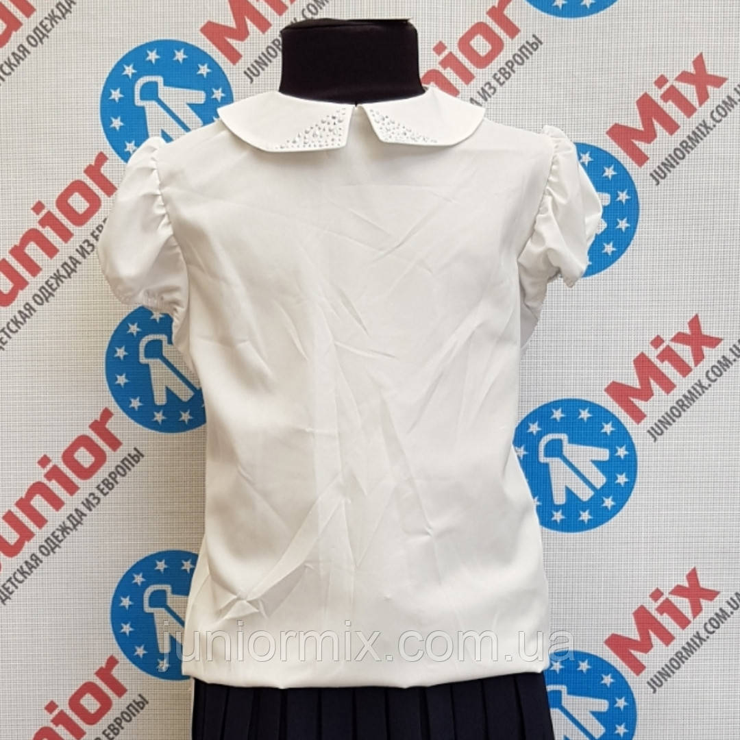 Дитяча блузка для дівчаток на короткий рукав AGATKA. ПОЛЬША