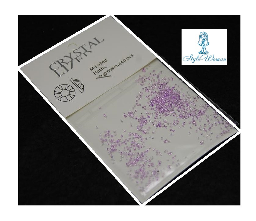 Камни Сваровски пикси фиолет 1440шт YRE