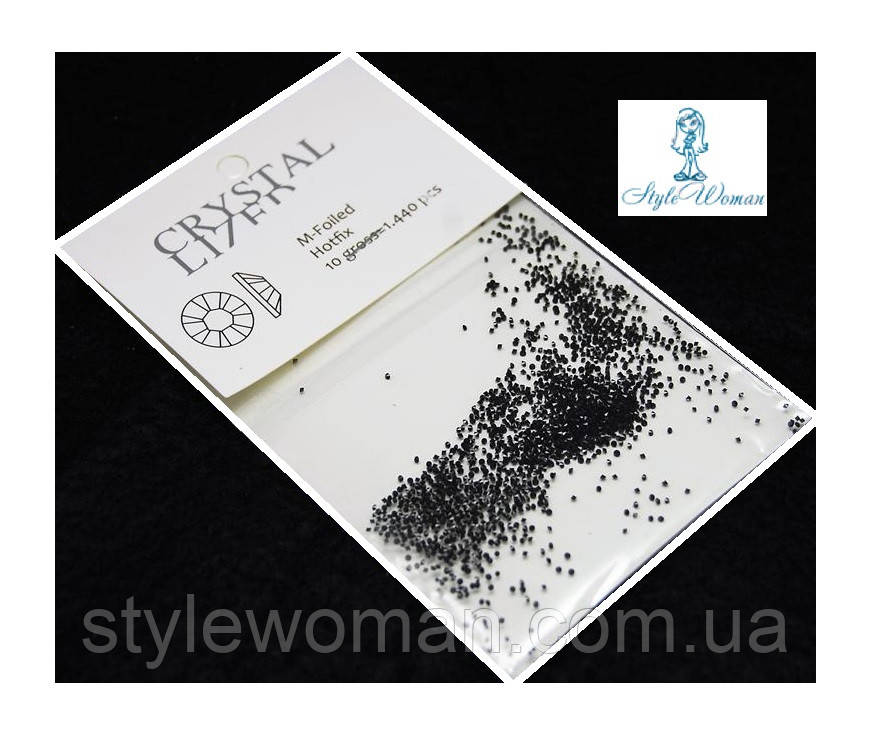 Камни Сваровски пикси черные 1440шт YRE - фото 1 - id-p548441132