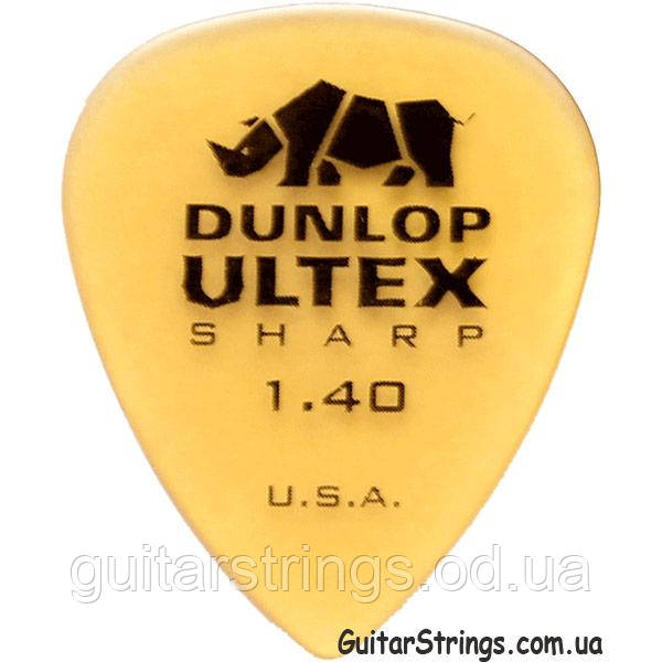 Медиатор Dunlop 433R1.4 Ultex Sharp 1.40 mm - фото 1 - id-p253749807