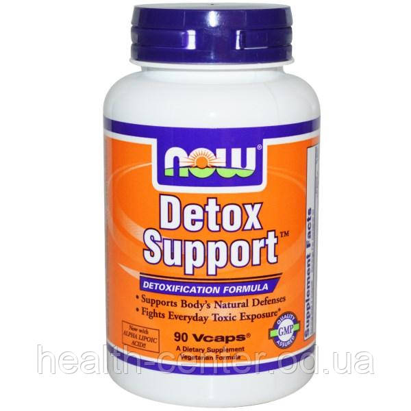 Detox Support (Детокс саппорт) 90 капс препарат для очищення організму Now Foods USA