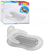 Матрац 58857 зі спинкою 155-97 см, тримач для склянки, в кор-ке, 25,5-23-9,5 см