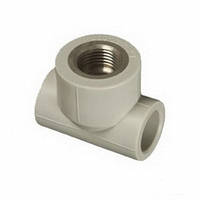 Поліпропіленовий трійник різьба внутрішня ∅ 20 1/2