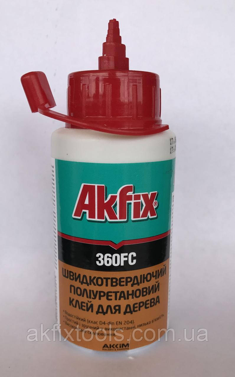 Поліуретановий клей для дерева швидко схоплюваний Akfix 360FC D4 150г