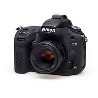 Захисний силіконовий чохол для фотоапаратів Nikon D750 - чорний