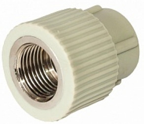 ASCO муфта ппр комбінована вр 20х3/4", фото 1