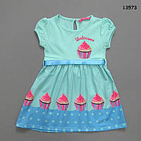 Літнє плаття "Кексик" для дівчинки. 104 см