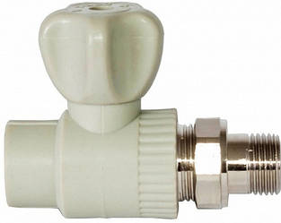 ASCO ппр кран радіаторний прямий 20х1/2"