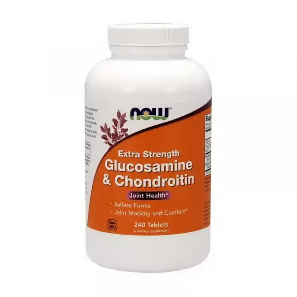 

Глюкозамин и Хондроитин Now Foods Extra Strength Glucosamine & Chondroitin 240 tab