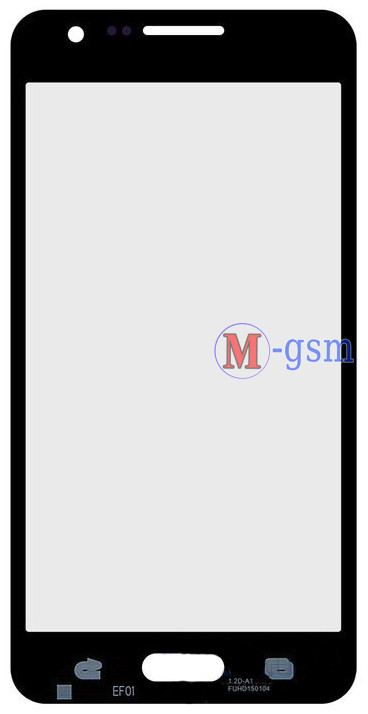 Корпусне скло на Samsung A300F, A300FU, A300H чорне