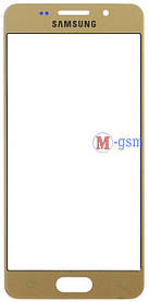 Скло на Samsung A310 A3, A310F Galaxy A3, A310M Galaxy A3, A310N Galaxy A3, A310Y Galaxy A3 золотисте
