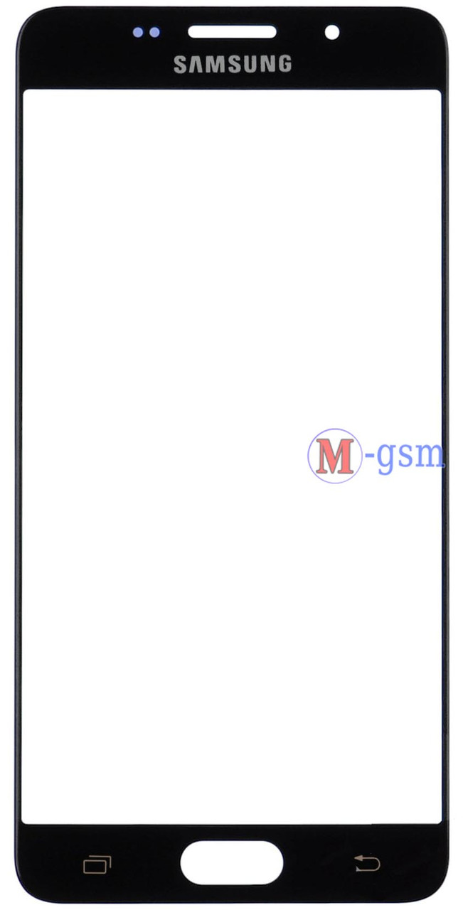 Корпусне скло на Samsung A510 A5 (2016) чорне