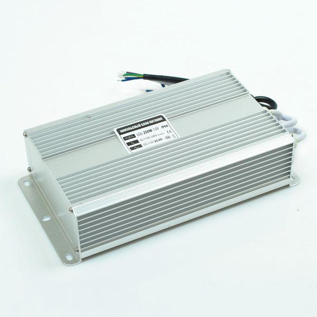 Блок живлення 250 Вт 12V Герметичний
