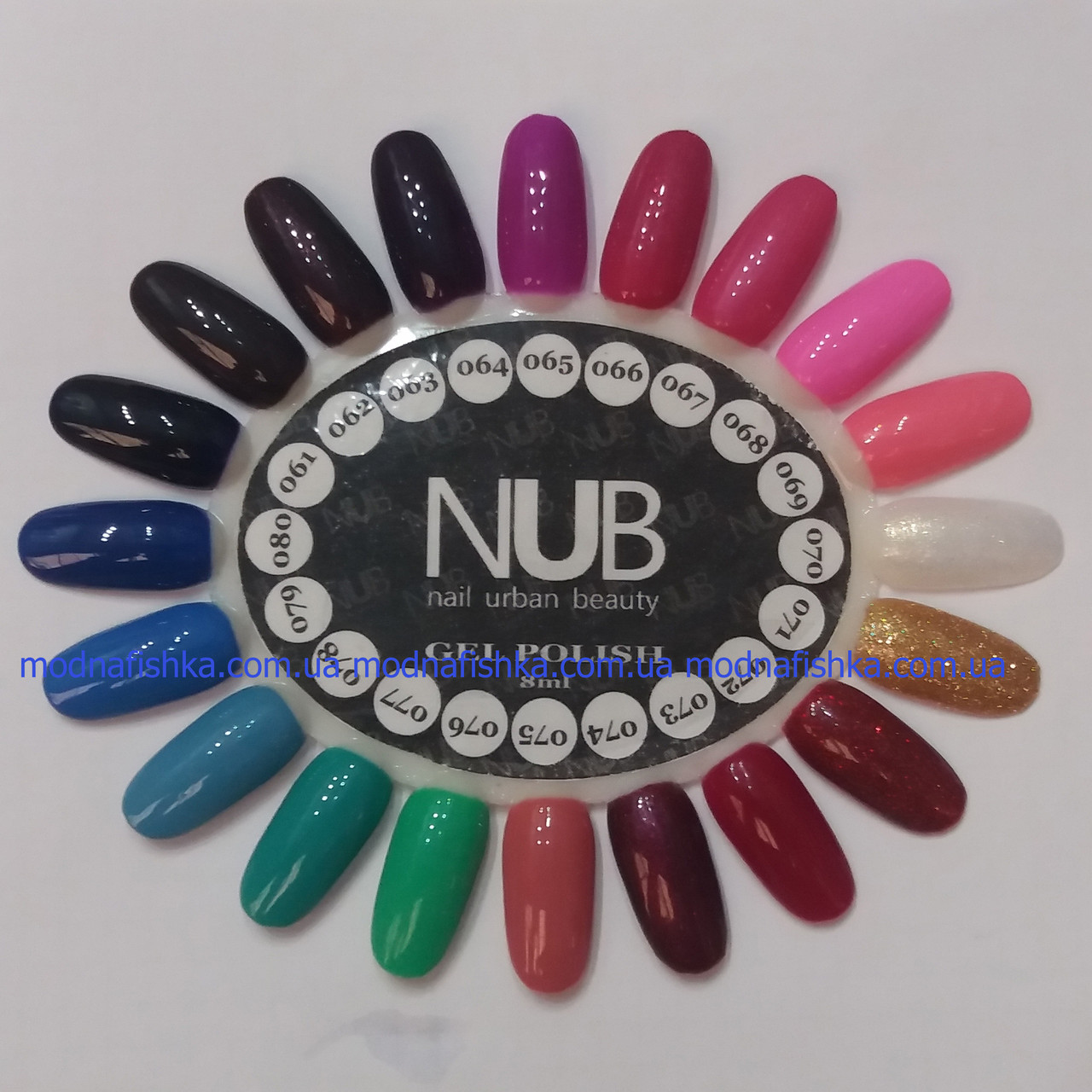 Палітра NUB 61-80