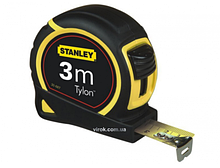 РУЛЕТКА STANLEY "TYLON" , 3МХ13ММ , В ПЛАСТМАСОВОМУ КОРПУСІ