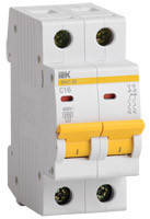IEK Автоматичний вимикач ВА47-29 2P 2A 4,5 кА хар-ка С (MVA20-2-002-C)