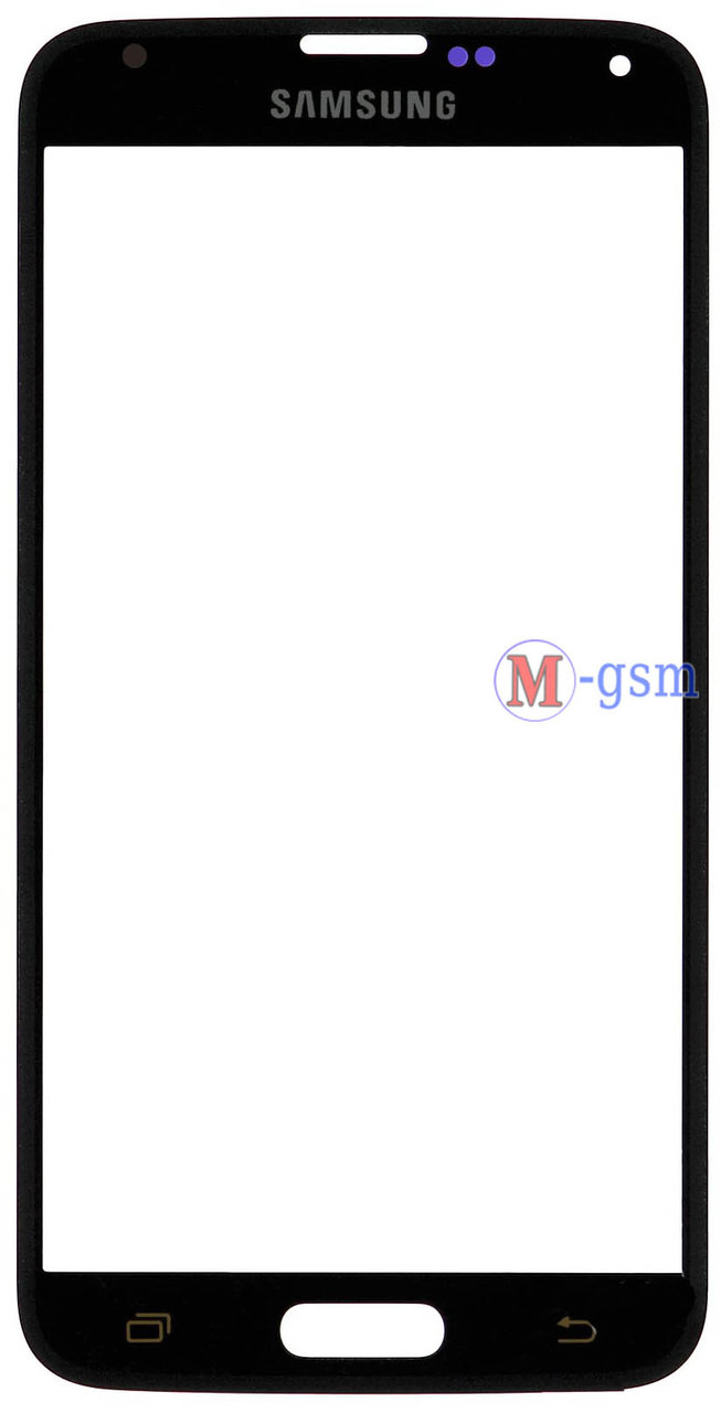 Скло G900H Galaxy S5, G900F Galaxy S5 Duos, G900T чорне