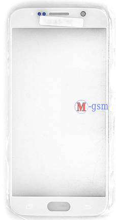 Корпусне скло Samsung G920F Galaxy S6 біле, фото 1