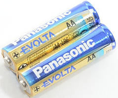 ТМ "PANASONIC" Елемент живлення Батарейки  Evolta AA LR06 BLI (4+2) Alkaline (палець) (6 шт/уп)