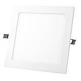 Світлодіодний Led світильник вбудований Neomax (квадрат) 6 W 6000 K, фото 3
