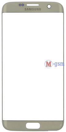 Корпусне скло Samsung G935 Galaxy S7 Edge біле, фото 2