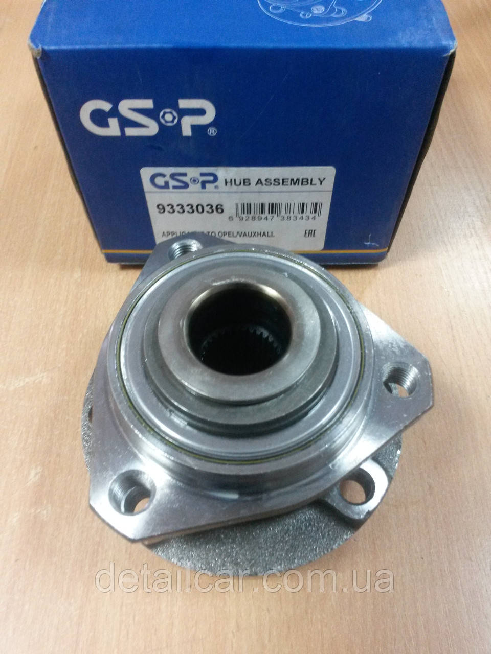 Подшипник ступицы колеса на Opel Astra G 1.4-2.0 1998-04 > (- ABS) на 4 отверстия "GSP" 9333036 - Китай - фото 1 - id-p548914427