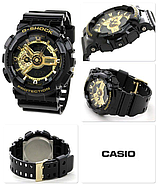 Чоловічий годинник Casio G-Shock GA-110GB-1AER Касіо протиударні японські кварцові, фото 4
