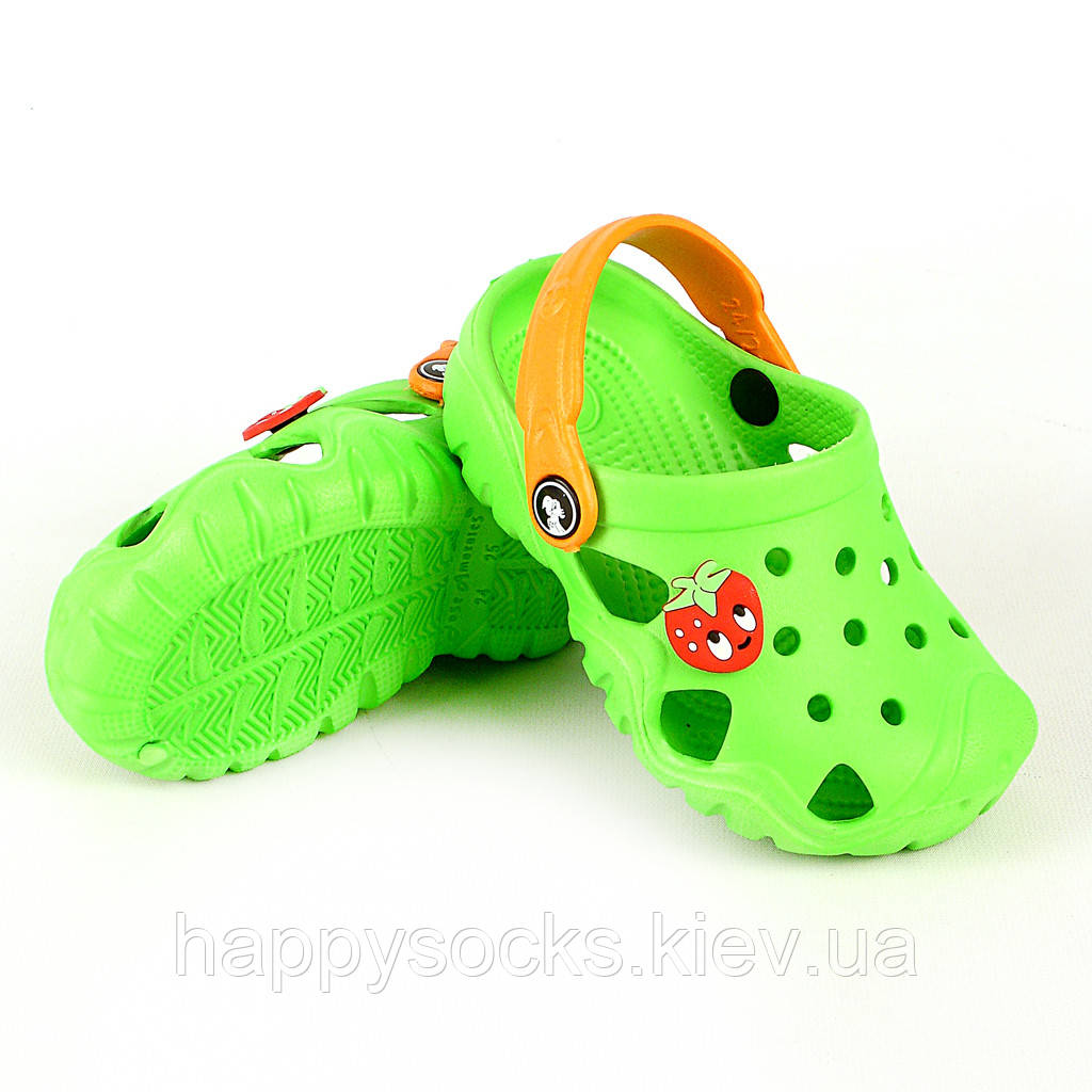 Сабо из эва детские для бассейна салатового цвета: продажа, цена в ...