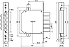 Врезной замок Border ЗВ8-6КП(КЛ).5Т/15.(КЛП-104), фото 2