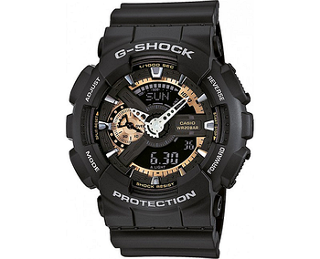 Чоловічий годинник Casio G-Shock GA-110RG-1AER Касіо протиударні японські кварцові