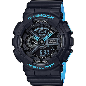 Чоловічий годинник Casio G-Shock GA-110LN-1AER Касіо протиударні японські кварцові