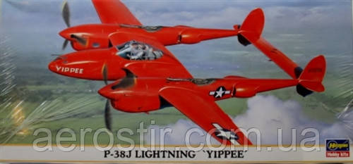 P-38J Lightning 'YIPPEE' 1/72 HASEGAWA 00395