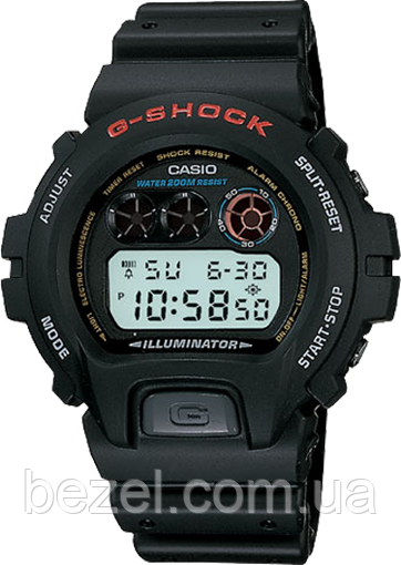 Мужские часы Casio G-Shock DW6900-1V Касио противоударные японские кварцевые