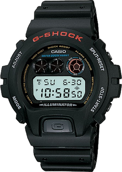 Мужские часы Casio G-Shock DW6900-1V DW-6900 Касио противоударные японские кварцевые